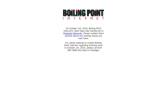 Desktop Screenshot of boilingpoint.com