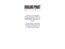 Tablet Screenshot of boilingpoint.com